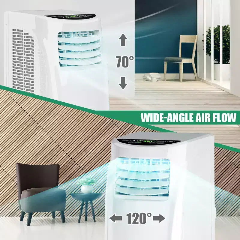 Costway Portable Air Conditioner 5500 BTU (8000BTU ASHRAE) Dehumidifier