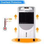 Costway Portable Air Cooler Fan & Heater Humidifier with Washable Filter Remote Control