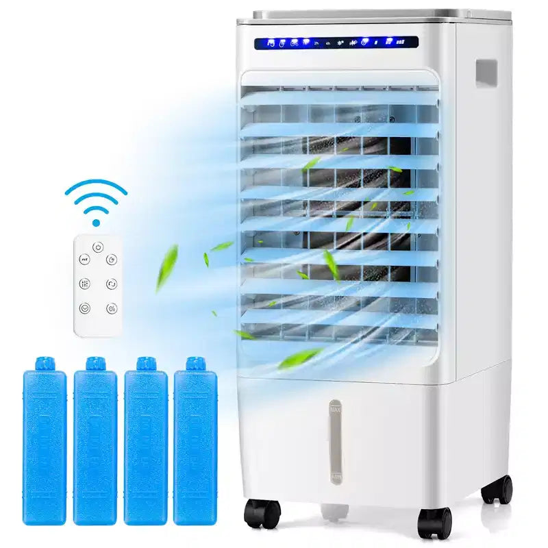 Costway 3-in-1 Evaporative Air Cooler Portable Air Cooling Fan w/ Fan & Humidifier