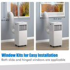 Costway 10000 BTU ASHRAE Portable Air Conditioner 3-in-1 Air Cooler w/Dehumidifier & Fan Mode