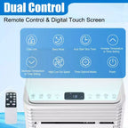 Costway 10000 BTU ASHRAE Portable Air Conditioner 3-in-1 Air Cooler w/Dehumidifier & Fan Mode