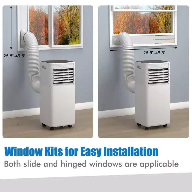Costway 10000 BTU ASHRAE Portable Air Conditioner 3-in-1 Air Cooler w/Dehumidifier & Fan Mode