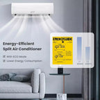 Costway Aire Acondicionado y Calefacción Mini Split 12000 BTU 20 SEER2 115 V Unidad de AC Montada en Pared