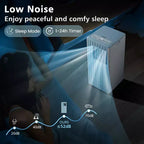 Aire Acondicionado Portátil Costway 7100 BTU (10000 BTU ASHARE) Unidad de CA 3 en 1 con Enfriamiento, Deshumidificación, Ventilador y Modo Noche
