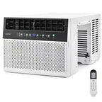 Costway 8100 BTU (12000 BTU Ashrae) Window Air Conditioner with Remote, LED Control Panel, up to 400 Sq.Ft.