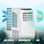 Costway 5500 BTU (8000BTU ASHRAE) Portable Air Conditioner & Dehumidifier Function Remote