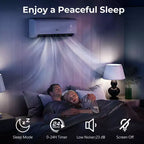 Costway 12,000 BTU Mini Split Air Conditioner AC Unit with Heat Pump & Remote Control