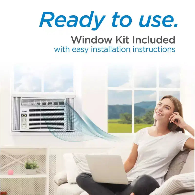 COMMERCIAL COOL Air Conditioner with Remote Control and Adjustable Thermostat