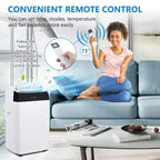 14000 BTU Portable Air Conditioner 3 in 1 with Remote Cool & Dual Motors & Auto Swing