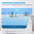 Costway 6500 BTU(10000 BTU ASHRAE) Portable Air Conditioner 3 -in-1 Air Cooler Dehumidifier Fan 24H Timer