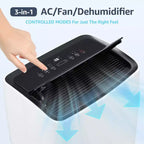 Air Conditioner,12000BTU Portable Air Conditioner with Dehumidifier and Fan Modes