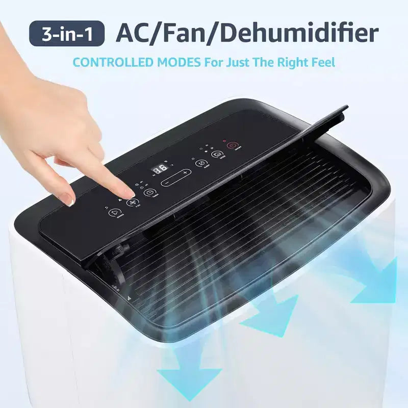 Air Conditioner,12000BTU Portable Air Conditioner with Dehumidifier and Fan Modes