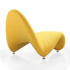 Sillón decorativo de mezcla de lana
