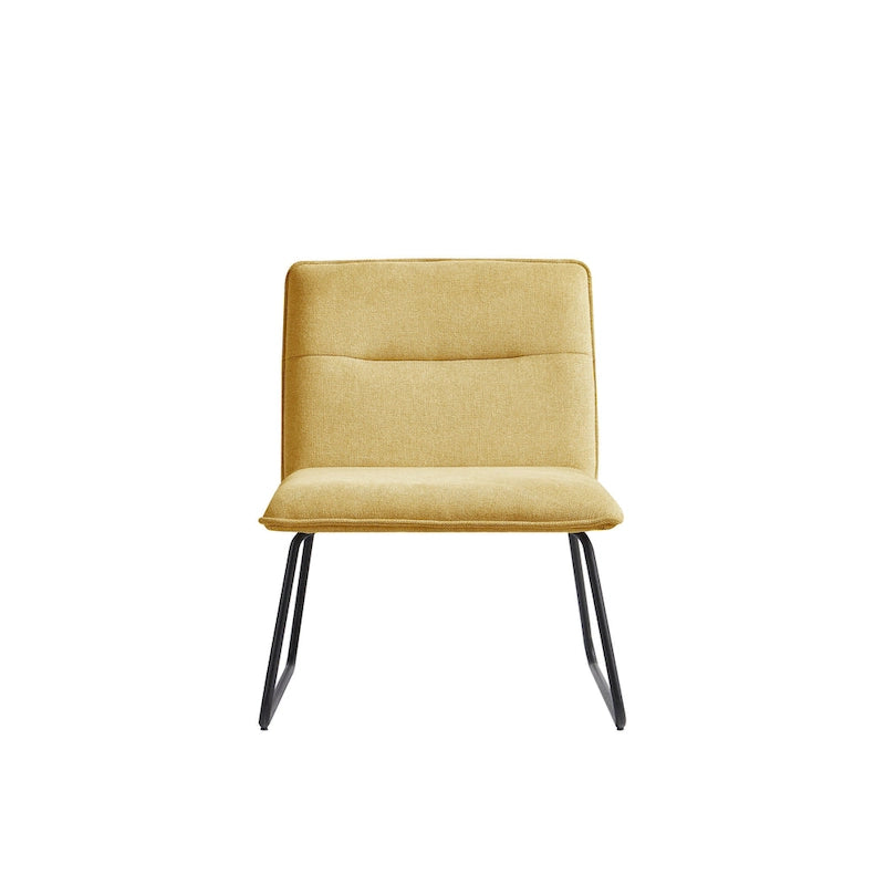 Sillón Bajo Tapizado de Tela