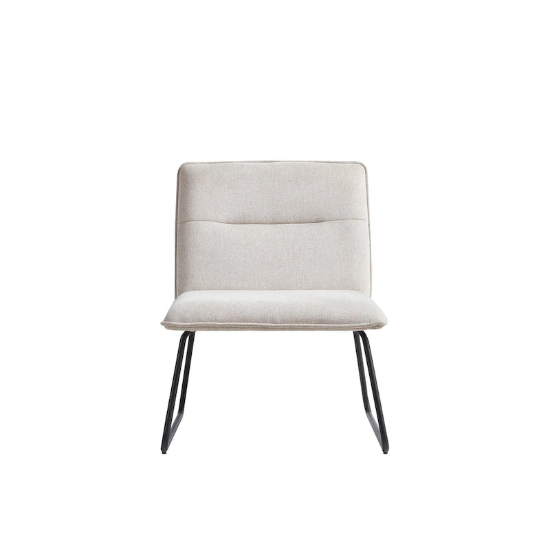 Sillón Bajo Tapizado de Tela