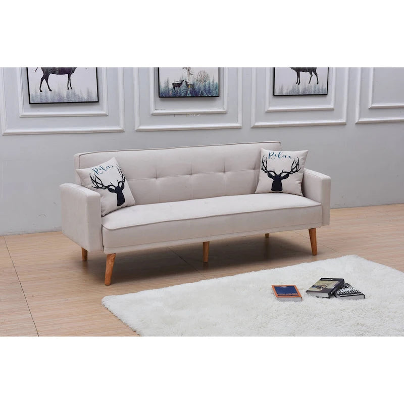 Sillón reclinable de terciopelo con respaldo de ala y empuje
