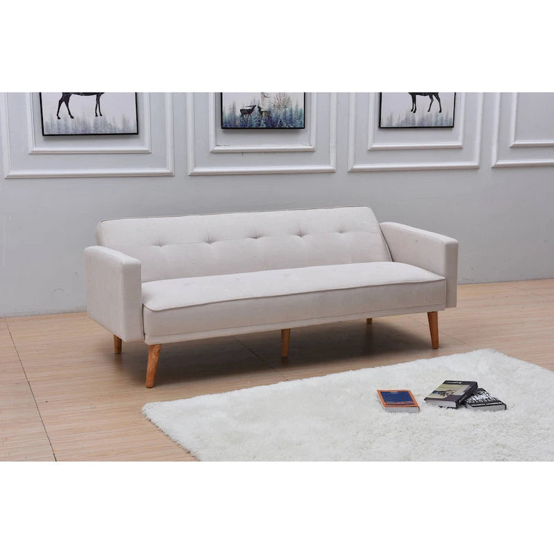Sillón reclinable de terciopelo con respaldo de ala y empuje