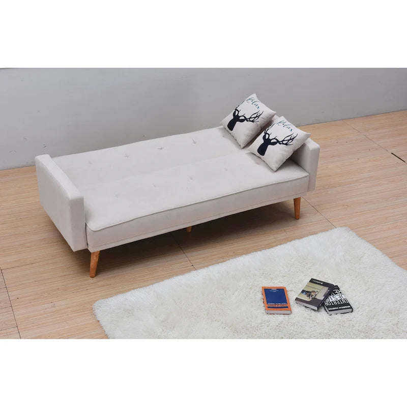 Sillón reclinable de terciopelo con respaldo de ala y empuje