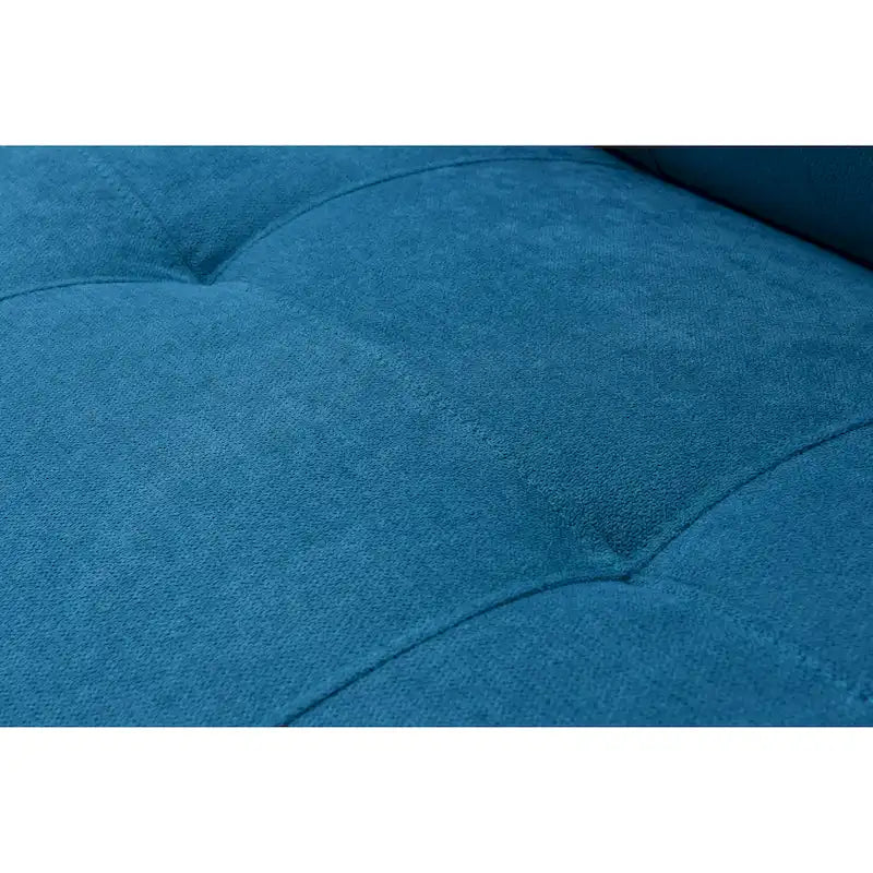 Sillón reclinable de terciopelo con respaldo de ala y empuje