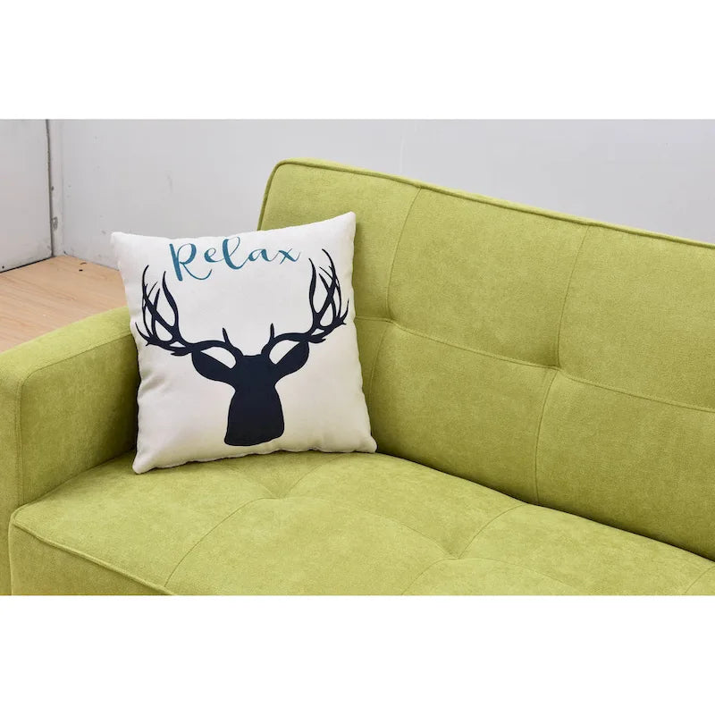 Sillón reclinable de terciopelo con respaldo de ala y empuje