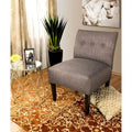 Sillón decorativo Ikat con capitoné