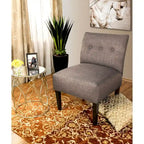 Sillón decorativo Ikat con capitoné