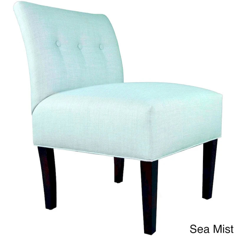 Sillón decorativo Ikat con capitoné