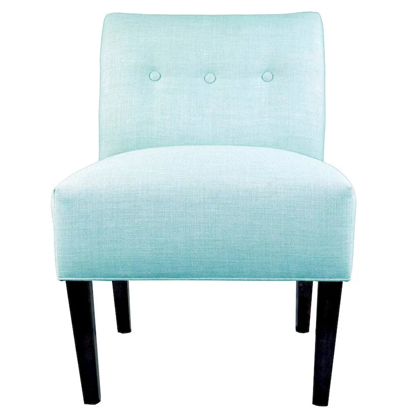 Sillón decorativo Ikat con capitoné