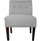 Sillón decorativo Ikat con capitoné