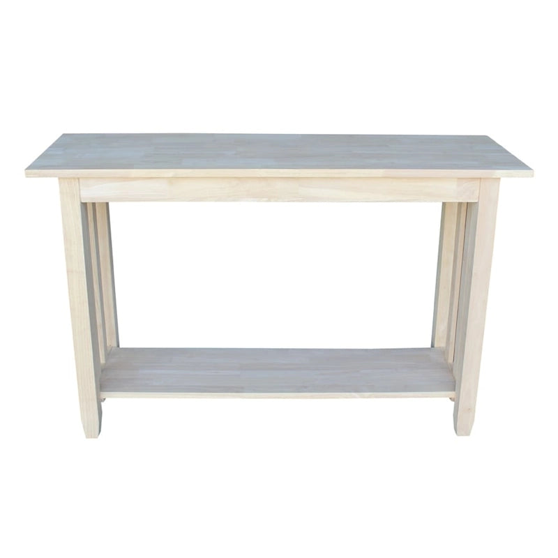 Mesa de Consola Misión sin Acabado