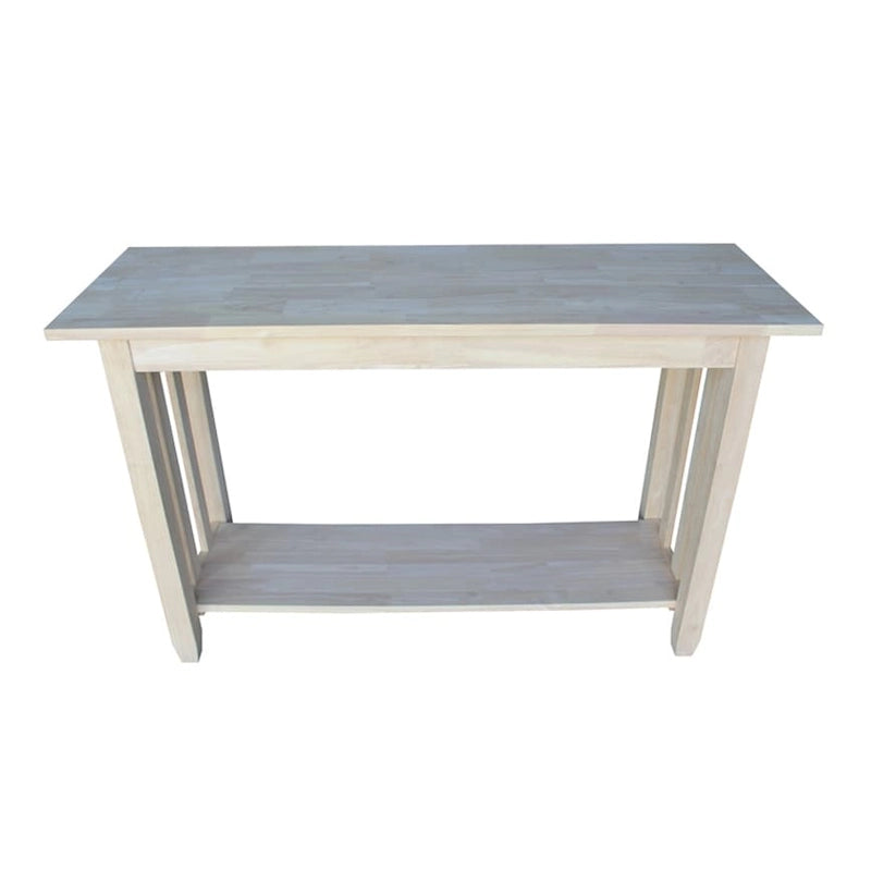 Mesa de Consola Misión sin Acabado