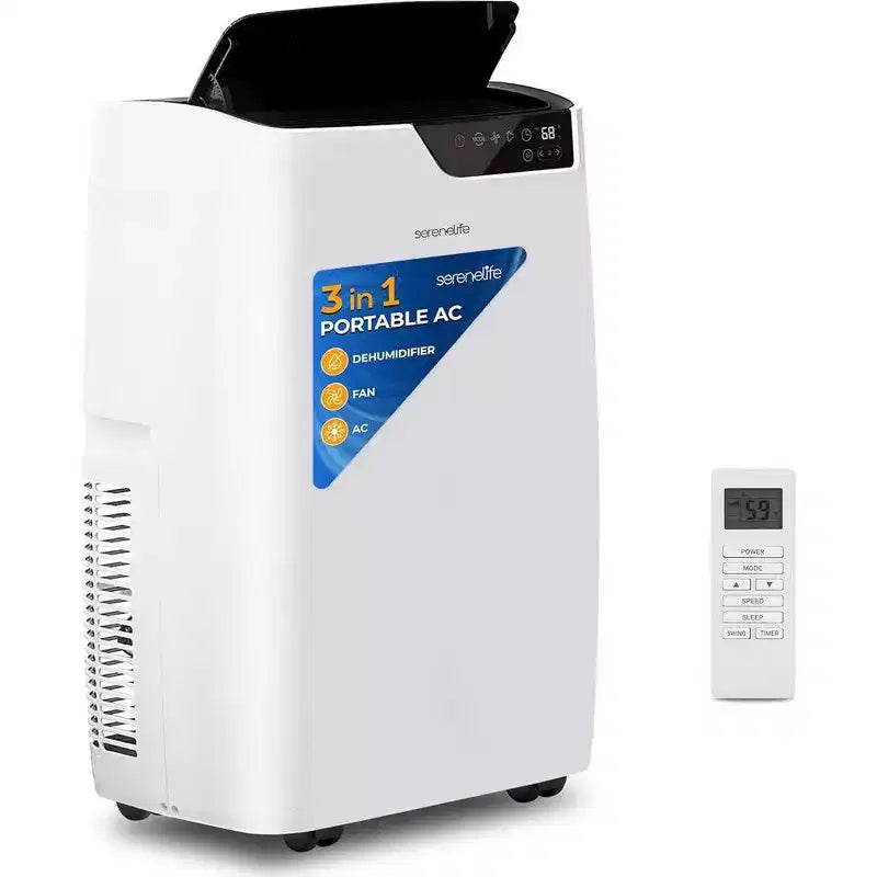 SereneLife 12,000 BTU Portable Air Conditioner & Heater