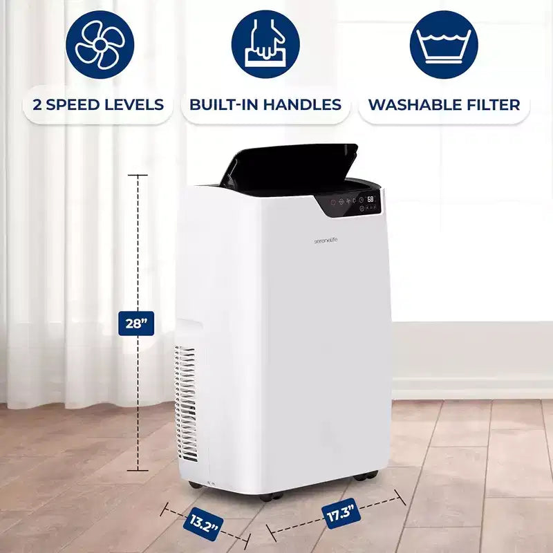 SereneLife 12,000 BTU Portable Air Conditioner & Heater