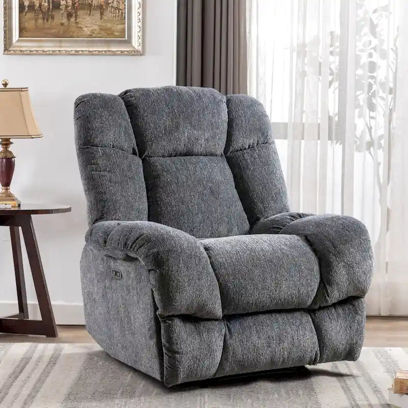 Sillón reclinable estándar motorizado de chenilla