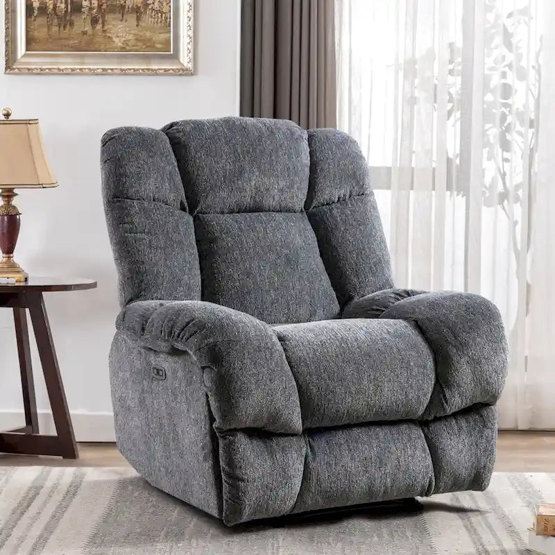 Sillón reclinable estándar motorizado de chenilla