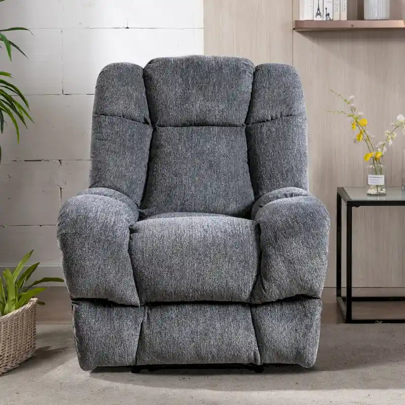 Sillón reclinable estándar motorizado de chenilla