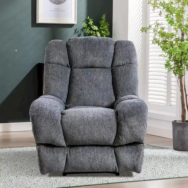 Sillón reclinable estándar motorizado de chenilla