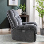 Sillón reclinable estándar motorizado de chenilla