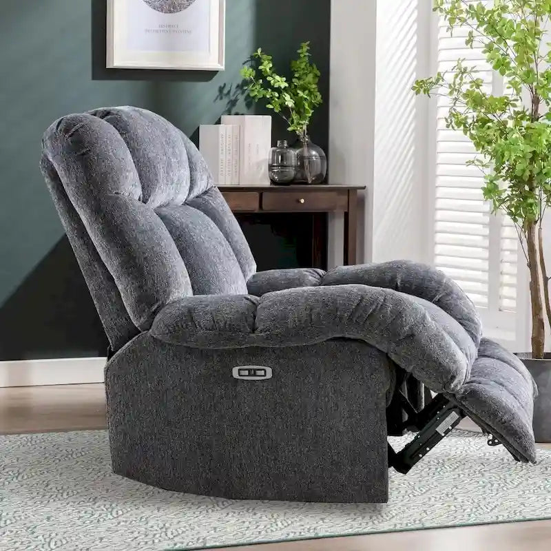 Sillón reclinable estándar motorizado de chenilla