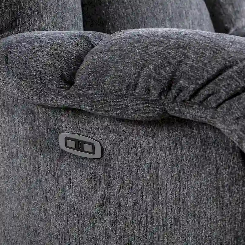 Sillón reclinable estándar motorizado de chenilla