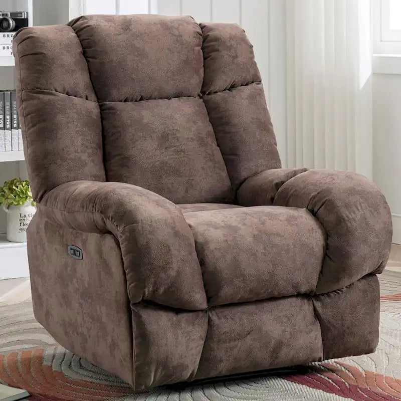 Sillón reclinable estándar motorizado de chenilla