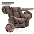 Sillón reclinable estándar motorizado de chenilla