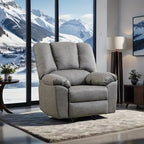 Sillón reclinable estándar motorizado de chenilla