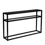 Mesa consola larga moderna de 50 con estante