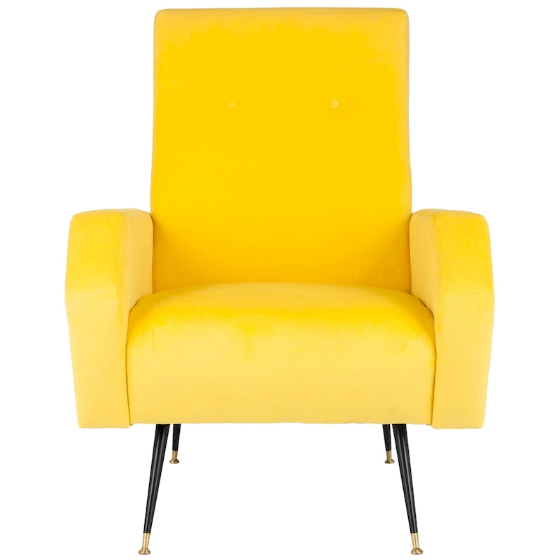 Sillón club retro moderno de mediados de siglo - 28 An. x 35 Prof. x 37 Al.