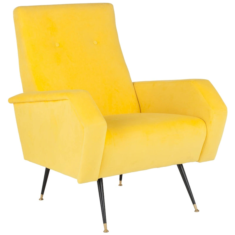 Sillón club retro moderno de mediados de siglo - 28 An. x 35 Prof. x 37 Al.