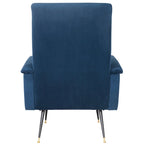 Sillón club retro moderno de mediados de siglo - 28 An. x 35 Prof. x 37 Al.