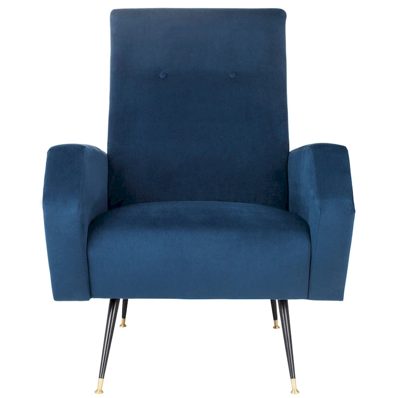 Sillón club retro moderno de mediados de siglo - 28 An. x 35 Prof. x 37 Al.