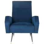 Sillón club retro moderno de mediados de siglo - 28 An. x 35 Prof. x 37 Al.