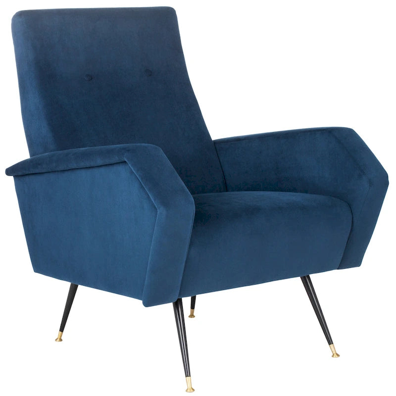Sillón club retro moderno de mediados de siglo - 28 An. x 35 Prof. x 37 Al.